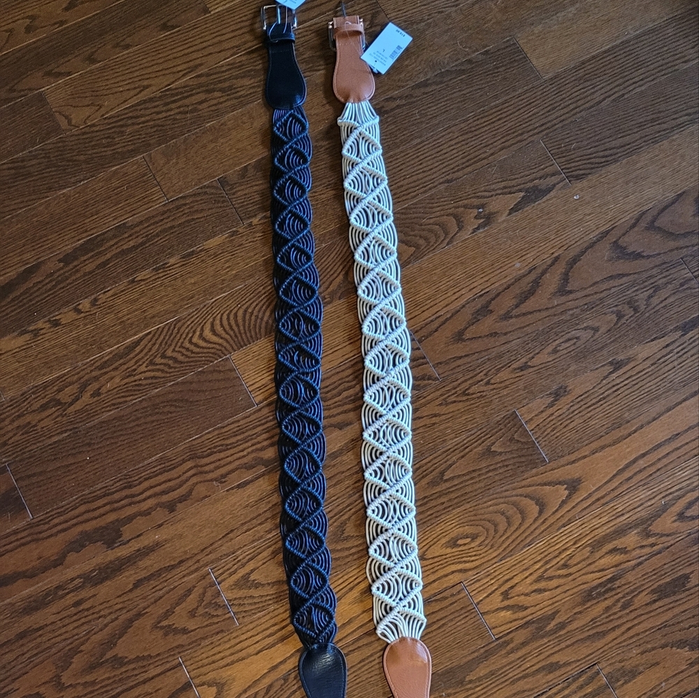 2 Belts BNWT